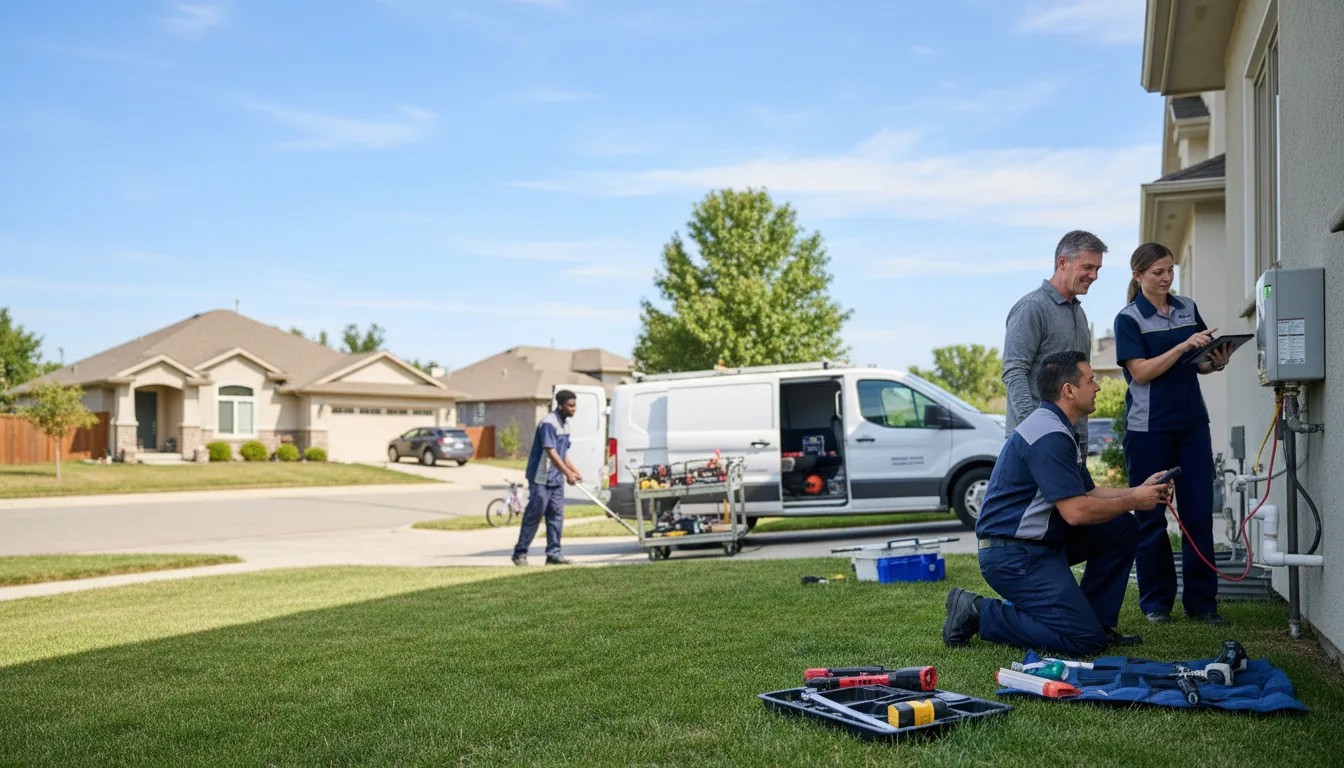 Tankless water heater service in Stuttgart, AR